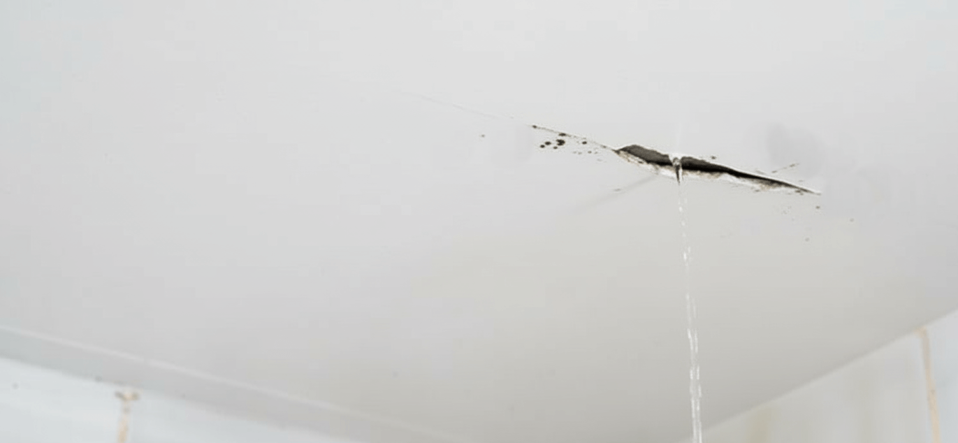 leak in ceiling from roof leak